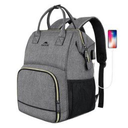 Matein Lunch Bag termotaška / batoh na notebook 15.6'', sivý (1368)
