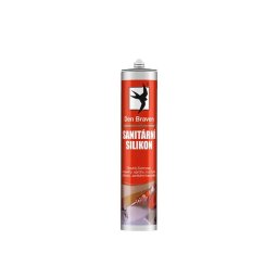 Silikón sanitárny DEN BRAVEN čierny 280ml