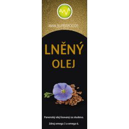 AWA superfoods ľanový olej RAW 500ml