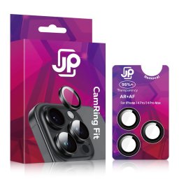 JP Camring Fit, sklíčko pre objektív fotoaparátu, iPhone 14 Pro / 14 Pro Max, čierne