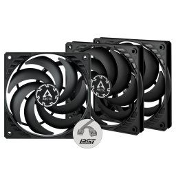Arctic ventilátor P12 Slim PWM PST (3ks balenie) ACFAN00275A