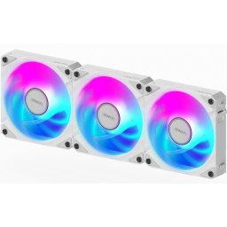 Gigabyte AORUS EZ CHAIN FAN 120 ICE, ARGB, white, 3-Pack GP-ECFAN1203 ICE