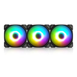 In Win Case fan Neptune AN140, 140mm, ARGB, Black (Triple pack+ Extension cables) IW-FN-AN140-3PK