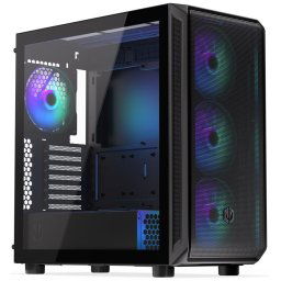 ENDORFY case Arx 700 aRGB ATX 4x140mm fan aRGB 2xUSB USB-C mesh tempered glass black EY2A013
