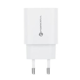 Forcell adaptér s konektorom USB-C a USB A, 3A, 30W s funkciou nabíjania PD a QC 4.0