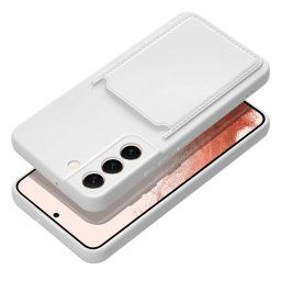 Forcell Card Case obal, Samsung Galaxy A05S, biely