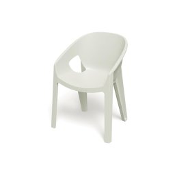 Stolička záhradná PREMO 615x560x815mm - béžová