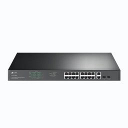 tp-link TL-SG1218MP, 18portový gigabitový switch do racku s 16 porty PoE+ TL-SG1218MP