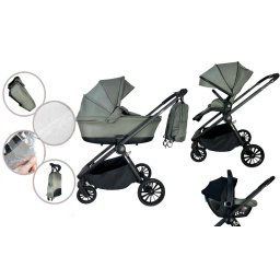 Mama Kiddies Unique multifunkn kok 3 v 1 s prsluenstvom v zelenej farbe + darek