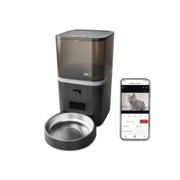 GoSmart dávkovač krmiva EMOS H6006 Pet Care s kamerou, 6 l, čierny, Wi-Fi