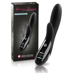mystim Daring Danny - elektro-stimulan vibrtor (ierny)
