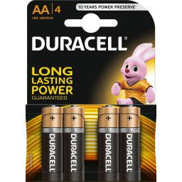 DURACELL AA batéria 4ks