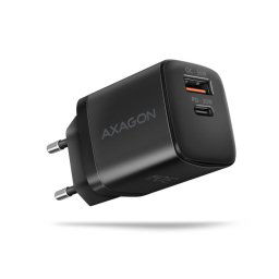 AXAGON ACU-PQ30 Sil nabíjačka 30W, 2x port (USB-A + USB-C), PD3.0PPSQC4+AFCApple, čierna ACU-PQ30