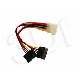Cablexpert kábel napájací SATA - MOLEX 2x SATA CC-SATA-PSY