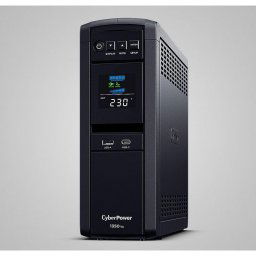 CyberPower CP1350EPFLCD, UPS Intelligent PFC, 1350VA810W, LCD, 6x Schuko, RJ11RJ45, USB CP1350EPFCLCD