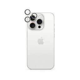 Epico Aluminium Lens Protector for Apple iPhone 15 Pro 15 Pro Max - biely titan 81312152100001