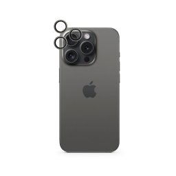 Epico Aluminium Lens Protector for Apple iPhone 15 Pro 15 Pro Max - čierny titan 81312151300010