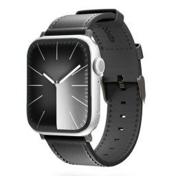 Epico Watch Strap Leather 49464544 mm - čierna 9918131300013