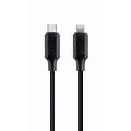 Kábel CABLEXPERT USB 2.0 Type-C na Ligtning (CM8pinM), 1,5m, dátový, čierny CC-USB2-CM8PM-1.5M