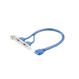 Kábel CABLEXPERT USB 3.0 PORTY prídavné 2 x USB pre mb CC-USB3-RECEPTACLE