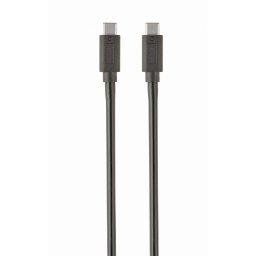 Kábel CABLEXPERT USB 3.1 Type-C na Type-C kábel (CMCM), 1m, dátový, čierny CCP-USB3.1-CMCM-1M
