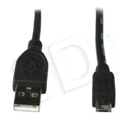 Kábel CABLEXPERT USB A MaleMicro B Male 2.0, 1,8m, Black High Quality CCP-MUSB2-AMBM-6