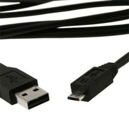 Kábel CABLEXPERT USB A MaleMicro B Male 2.0, 50cm, Black High Quality CCP-MUSB2-AMBM-0.5M