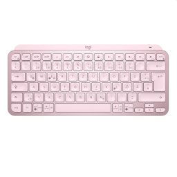 Logitech MX Keys Mini - bezdrôtová podsvietená klávesnica, US - ružová 920-010500