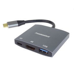 PremiumCord adaptér USB-C na HDMI, USB3.2, PD, rozlíšenie 4K a FULL HD 1080p ku31hdmi15