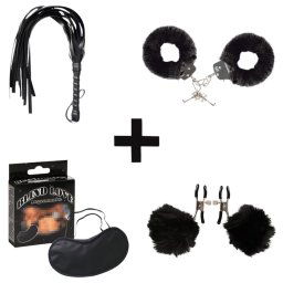 BDSM zaiatoncky zvzovac set (4 diely)