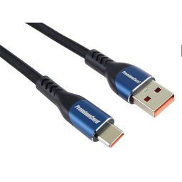 PremiumCord Kábel USB-CM - USB 2.0 AM, rýchle nabíjanie prúdom 5A, 1m ku31cy1