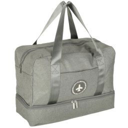 MG Travel Bag cestovná taška, sivá