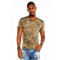 Tričko Cipo & Baxx CT497 brown