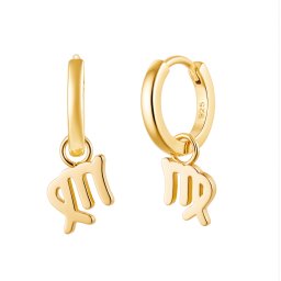 Olivie Strieborné náušnice PANNA GOLD 9592