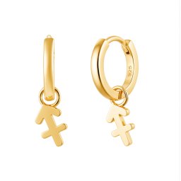 Olivie Strieborné náušnice STRELEC GOLD 9595