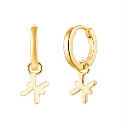Olivie Strieborné náušnice RYBY GOLD 9598