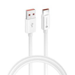 Forcell kábel USB A - USB-C, QC4.0, 3A/20V, 60W, C336, 1 m, biely
