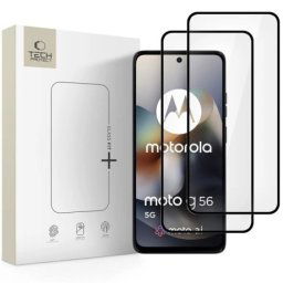 Tech-Protect Glass Fit 2x ochranné sklo na Motorola Moto G56 5G, čierne