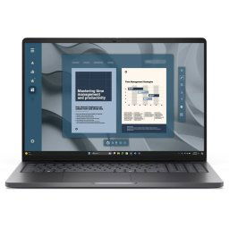 Dell Pro 16 PC16255 Ryzen 5 23016GB1TB SSD16" FHD+IR CamFpr3 Cell65WWLANvProBcklit KbW11Pro3Y PS YJP01