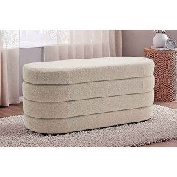 LuxD Dizajnová lavica Faustino 113 cm taupe