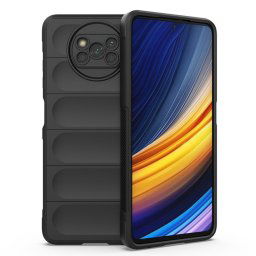 Techsuit Magic Shield obal, Xiaomi Poco X3 / Poco X3 NFC / Poco X3 Pro, čierny