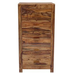 indickynabytok.sk - Komoda Kali 60x120x45 indický masív palisander