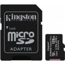 Kingston 128GB microSDXC Canvas Select Plus 100R A1 C10 Card + adaptér SDCS2128GB