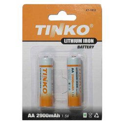 Batérie lítiová AA R6 1,5V/2900mAh TINKO 2ks