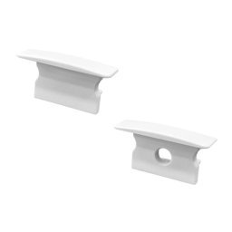 LED Solution Koncovka vstavaného profilu V25 biela Vyberte variantu: Koncovka plná LP316W-END