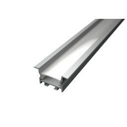 LED Solution Vstavaný profil pre LED pásiky V25 Vyberte variantu a dĺžku: Profil + Nacvakávacie čierny difúzor 1m LP316-1M_LP-UNICOV1-BLK-1M