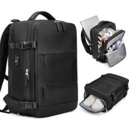 MG Travel cestovný batoh 45x32cm, čierny