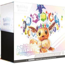 Kartová hra TCG: Scarlet & Violet Prismatic Evolutions Elite Trainer Box (Pokémon) 196214105133