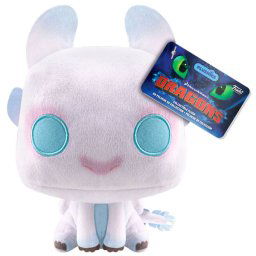 Funko Plushies Light Fury plush toy (How to Train Your Dragon 2) 889698811828