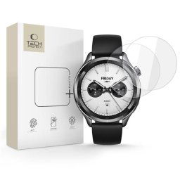 Tech-Protect Tvrdené sklo Glass Fit+, Xiaomi Watch S4, 2 kusy